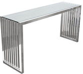 SOHO Console Table - Stainless Steel By Diamond Sofa